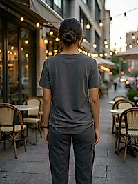 TAŞ DETAYLI TİŞÖRT