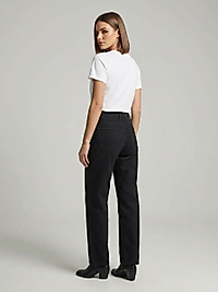 SİYAH STRAIGHT JEANS